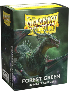 Dragon Shields: Matte Forest Green