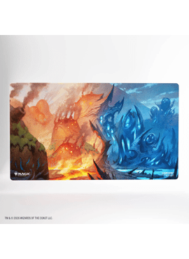 MTG Playmat Steam Vents