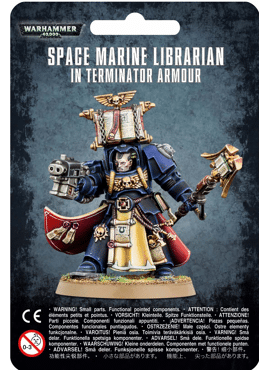Space Marine Librarian In Terminator Armour