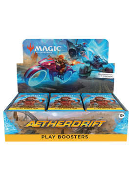 Aetherdrift Play Booster Display