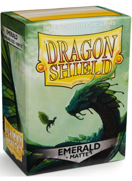 Dragon Shields: Matte Emerald