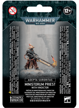 Adepta Sororitas Ministurom Priest (Vindicator)