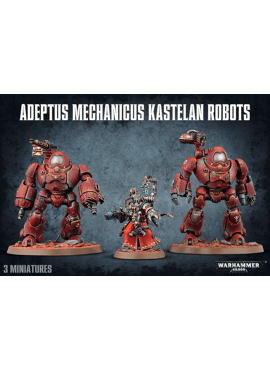 Adeptus Mechanicus Kastelan Robots