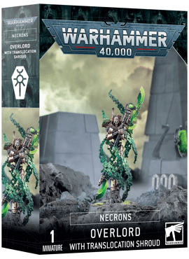 Necron Overlord with Translocation Shroud
