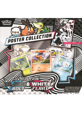 Black Bolt & White Flare Poster Collection
