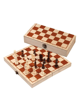 Schaak Cassette met randbeschrijving