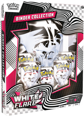 White Flare Binder Collection