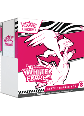 White Flare Elite Trainer Box
