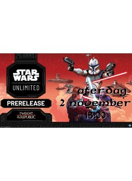 SWU Twilight of the Republic Prerelease - 2 nov