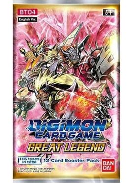 Digimon Great Legends Booster