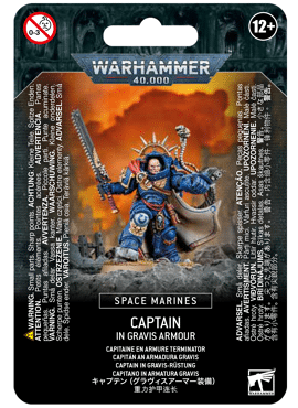 Space Marine Captain in Gravis Armour