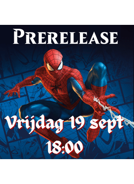 MTG Marvel's Spider-Man Prerelease 1: Vrijdag -- 19 sept