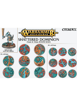 Shattered Dominion: 25 & 32mm Round Bases