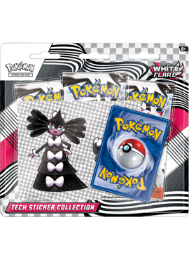 White Flare Tech Sticker Collection
