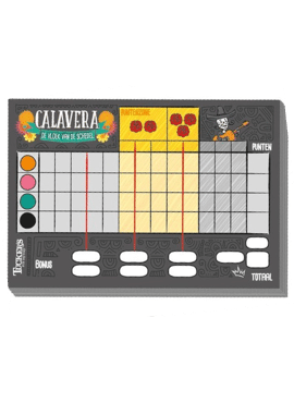 Calavera Scoreblok