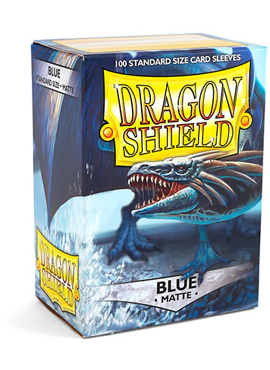 Dragon Shields: Matte Blue