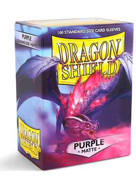 Dragon Shields: Matte Purple