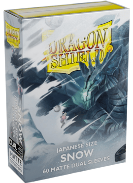 Dragon Shields Japanese Dual Matte: Snow