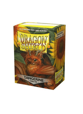 Dragon Shields: Matte Tangerine