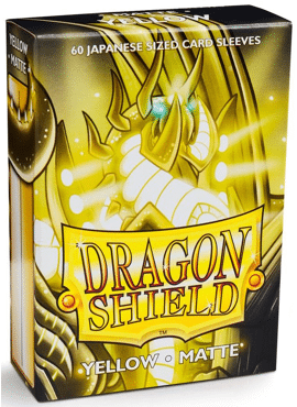 Dragon Shields Japanese Matte: Yellow