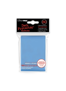Deck Protectors: Solid Light Blue