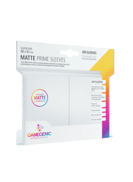 Matte Prime Sleeves White