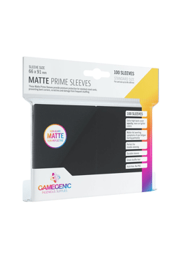 Matte Prime Sleeves Black