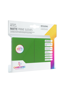 Matte Prime Sleeves Green