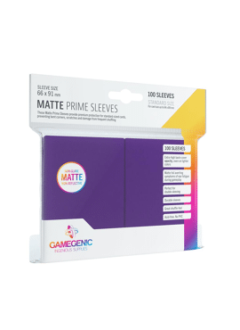 Matte Prime Sleeves Purple
