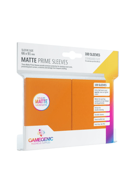 Matte Prime Sleeves Orange