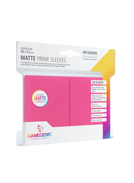 Matte Prime Sleeves Pink