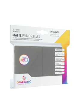 Matte Prime Sleeves Dark Gray