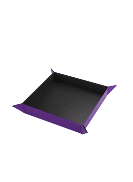 Square Magnetic Dice Tray: Purple