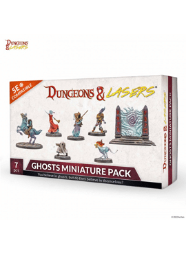 Dungeons and Lasers Ghosts Miniatures
