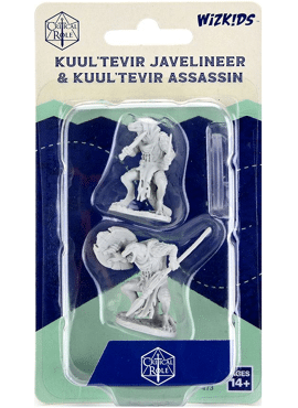 Critical Role Unpainted: Kuul'tevir Javelineer & Assassin