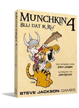 Munchkin 4 - Blij Dat Ik Rij