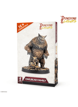 Dungeons & Lasers: Owlbear Family