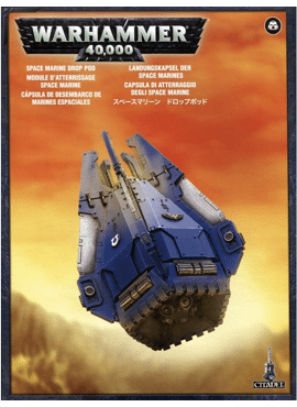 Space Marine Drop Pod
