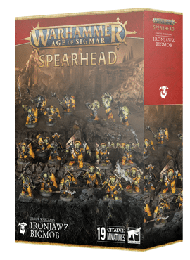 Spearhead Orruk Warclans: Ironjaws Bigmob