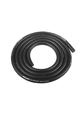 Team Corally - Ultra V+ Siliconen kabel - Super flexibel - Zwart - 10AWG - 2683 / 0.05 Strengen - BD 5.5mm - 1m
