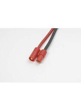 G-Force RC - Connector met kabel - 3.5mm - Goud contacten - Man. connector - 14AWG Siliconen-kabel - 10cm - 1 st