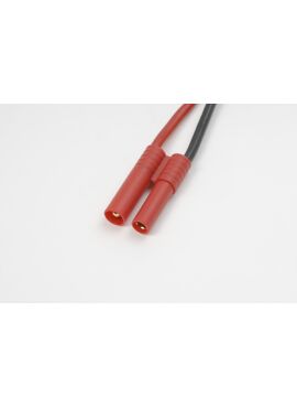 G-Force RC - Connector met kabel - 4.0mm - Goud contacten - Man. connector - 14AWG Siliconen-kabel - 10cm - 1 st