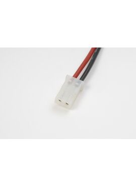 G-Force RC - Connector met kabel - AMP - Goud contacten - Man. connector - 16AWG Siliconen-kabel - 10cm - 1 st
