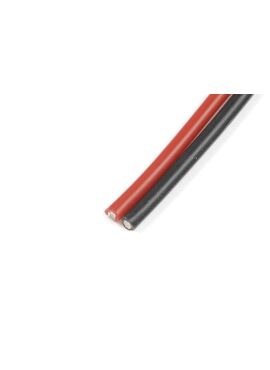 G-Force RC - Superflex silicone kabel 0,9mm² 18AWG, 300 draadjes (1m Rood + 1m Zwart)