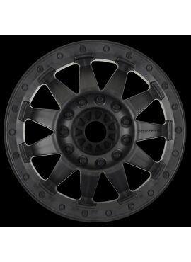 F-11 3.8 (Traxxas Style Bead) Black 1/2 Offset 17mm Wheels (