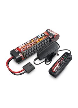 TRAXXAS BATTERY/CHARGER COMPLETER PACK  2969 CHARGER/2923X FLAT BATTERY