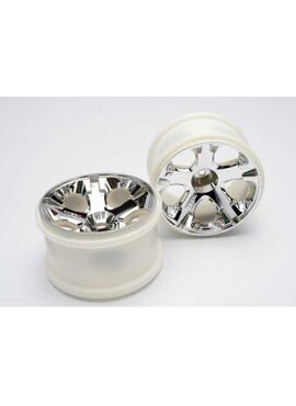 Wheels, All-Star 2.8 (chrome) (nitro rear/ electric front) (, TRX5576