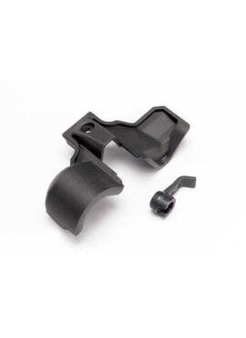 Cover, gear/ motor wire hold-down clip, TRX6877