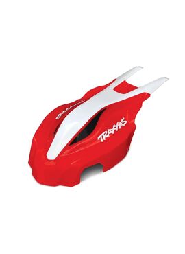 Canopy, front, red/white, Aton, TRX7911