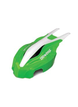 Canopy, front, green/white, Aton, TRX7914